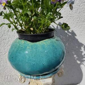 Prezent donica ceramiczna, ceramika, dom