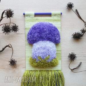 fol studio mini makatka z baśniowym grzybkiem, ozdoba na ścianę ścienna