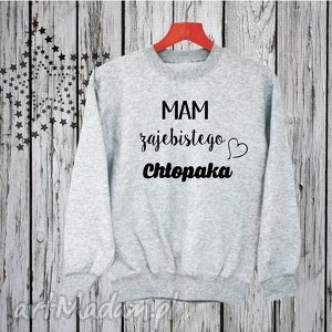 ręczne wykonanie bluzy bluza z nadrukiem dla dziewczyny, kobiety, żony, dla niej