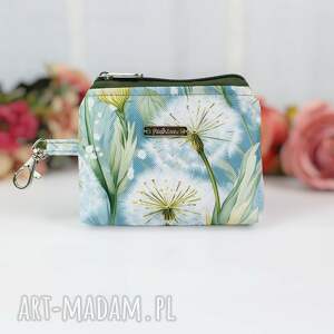 mały portfelik saszetka zawieszka dmuchawce, portmonetka, przywieszka