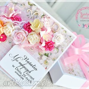 scrapbooking kartki kartka imieninowa / urodzinowa okolicznościowa