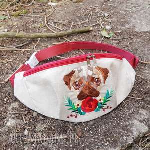 floral pug - Zapętlona Nitka