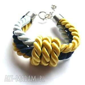 handmade knot! Collection - yellow knot