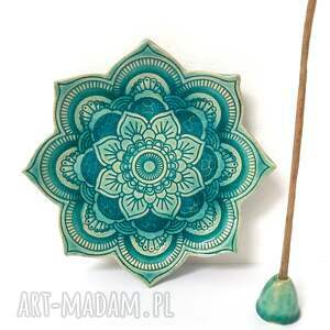 handmade dekoracje talerzyk i stożek na kadzidełko