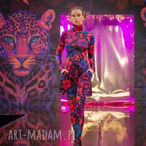 legginstopy - flower power efektowne, oryginalna, wygodne