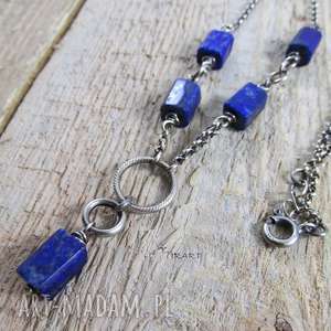 handmade naszyjniki naszyjnik z lapis lazuli