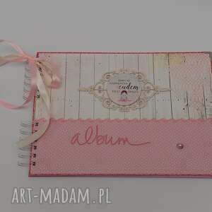 handmade scrapbooking albumy album dla dziewczynki