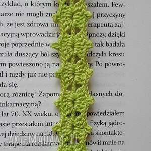 Szydełkowa zakładka do książki - słonecznik handmade