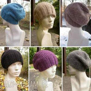 100 wool wełniana czapka unisex wybierz swój kolor zimowa krasnal