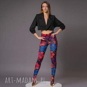 legginstopy - flower power efektowne, oryginalne, wygodne, elastyczne