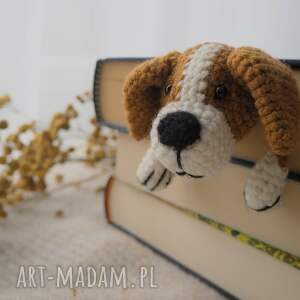 handmade zakładki zakładka pies beagle