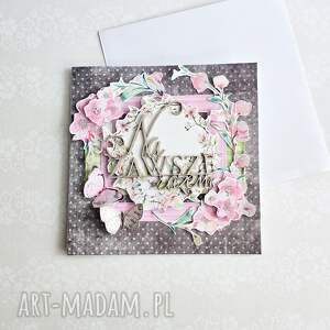 Kartka ślubna / rocznicowa - Na zawsze razem