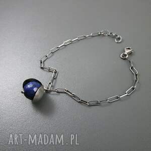 handmade bransoletka z lapis lazuli