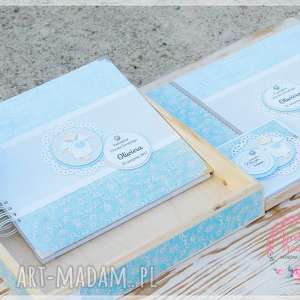 ręczne wykonanie scrapbooking albumy album na chrzest święty