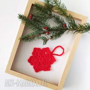 handmade prezenty świąteczne poinsecja - gwiazdka betlejemska - 6 sztuk