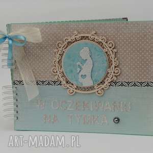 handmade scrapbooking albumy album ciążowy