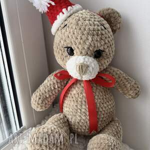 pomysł na świąteczne prezenty Miś ręcznie robiony