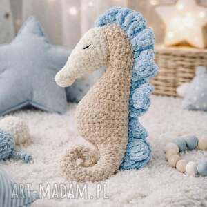 Konik, morski na szydełku, szydełkowy