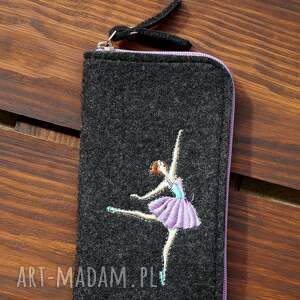 filcowe etui na telefon - baletnica smartfon pokrowiec, futerał balerina prezent
