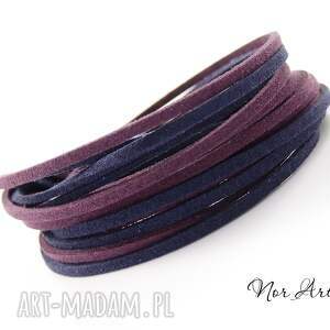 handmade bransoletka - suede