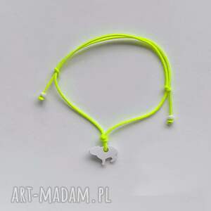 kapibara bransoletka sznurek, koraliki