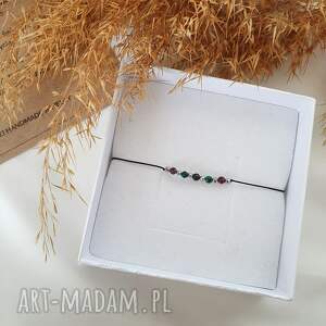 lei handmade skorpion bransoletka dla znaku zodiaku, kamienie naturalne