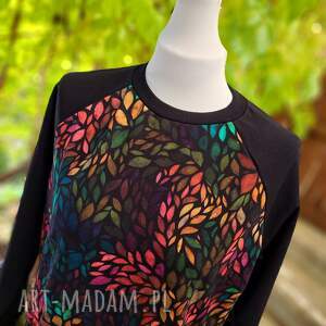 handmade bluzy bluza mozaika (rozm. M)