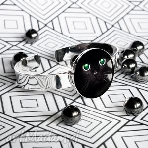 ręcznie zrobione kot czarodziej - śliczna nowoczesna bransoleta