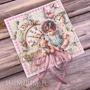 Kartka na roczek - Ja i mój mały świat