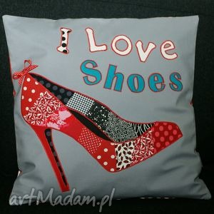 poduszki i love shoes dla miłośniczki butów, prezent, buty
