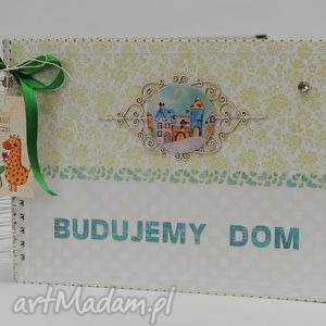 handmade scrapbooking albumy album z budowy domu