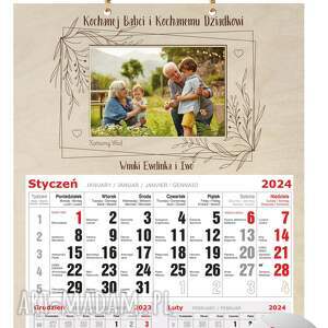 kalendarz dla dziadków ze zdjęciem