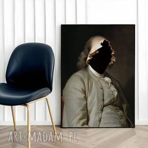 plakat rozwalony - format 50x70 cm do salonu