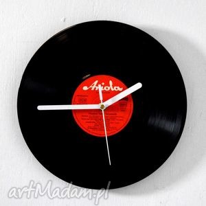 handmade zegary zegar "vinyl clock"