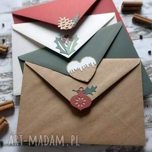 pomysł na upominek Koperty świąteczne, na święta