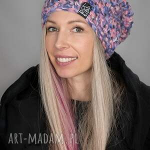 czapka melange 39 - multikolor