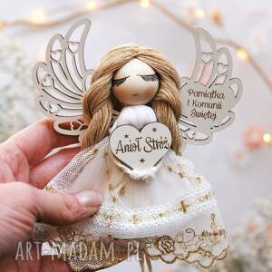 Prezent Mały aniołek dla dziewczynki - komunijny | Pamiątka