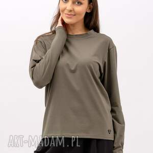 LILY KHAKI, bluzka, klasyczny logsleeve, longsleeve