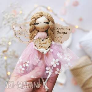 mały anioł dla dziewczynki - prezent komunijny pamiątka komunii, anioł