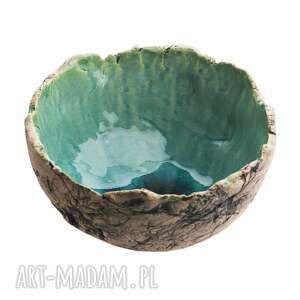 misa ceramiczna, ceramika artystyczna, użytkowa, turkus