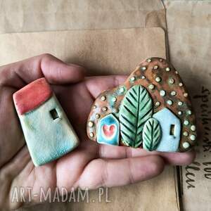 domki górskie, ceramika, domek góra, oryginalne prezenty