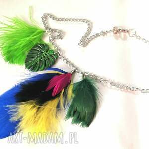 naszyjnik - pióra boho et bo go fo fri