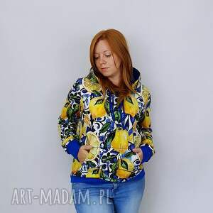 CYTRYNY - damska bluza kangurka