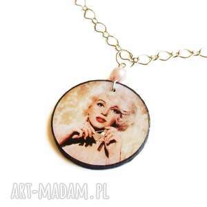 handmade naszyjniki naszyjnik marilyn monroe