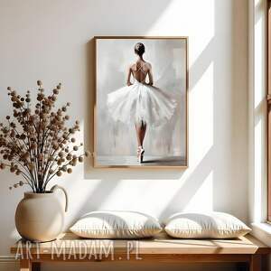 Młoda Balerina - format 40x50 c, plakat, plakaty