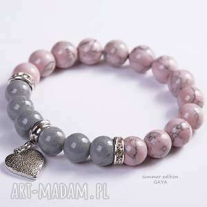 handmade grey&pink