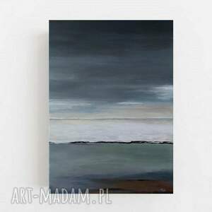 morze minimalistyczne - obraz akrylowy formatu 50/70 cm