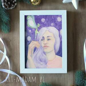 dobry duszek - urocza grafika o pięknym przesłaniu gotowa na prezent, obraz