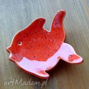 handmade ceramika koralowa rybka