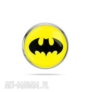 przypinka do klapy marynarki batman, prezent dla męża, prezent dla chłopaka
